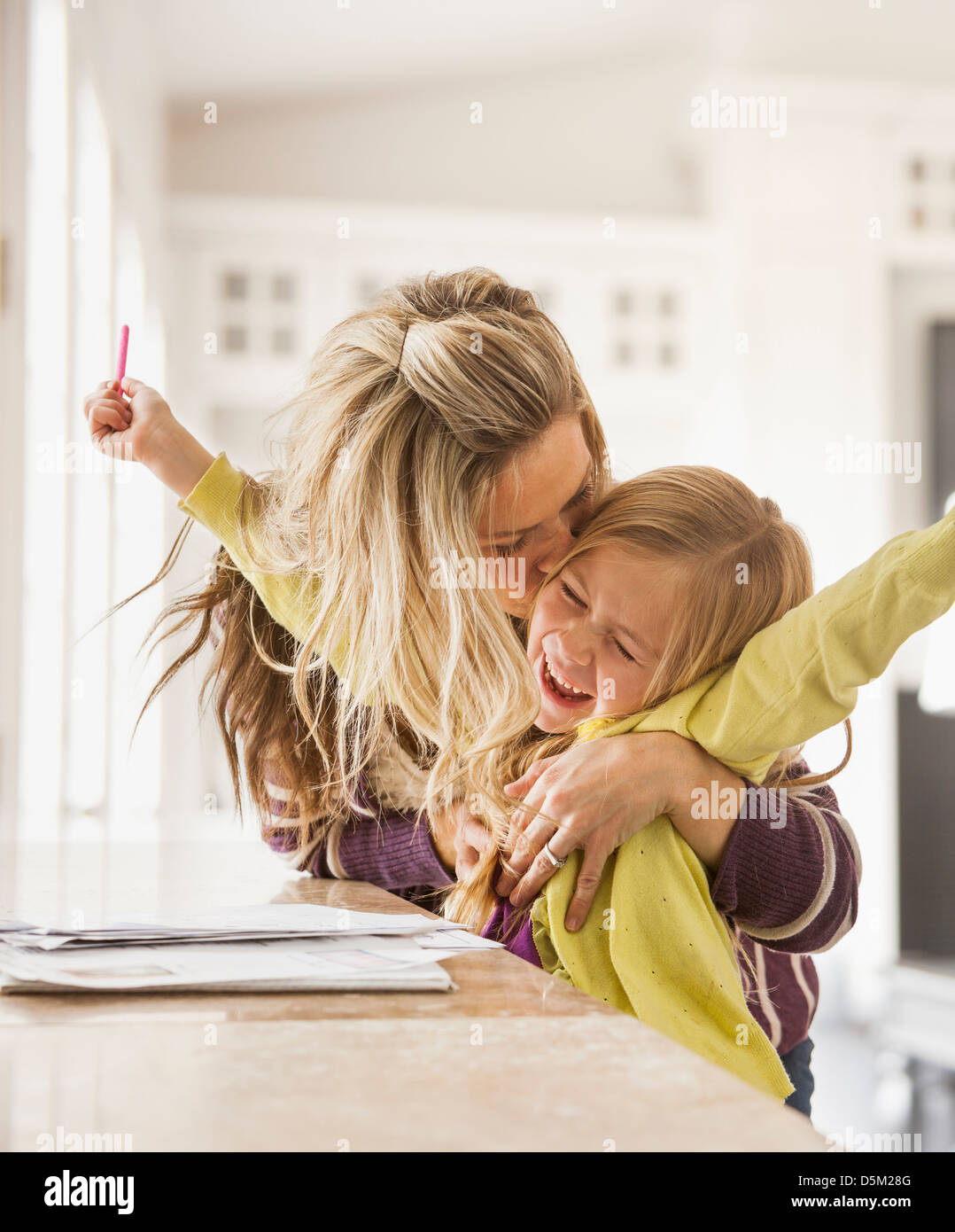 Mommy Kissing Hi Res Stock Photography And Images Alamy