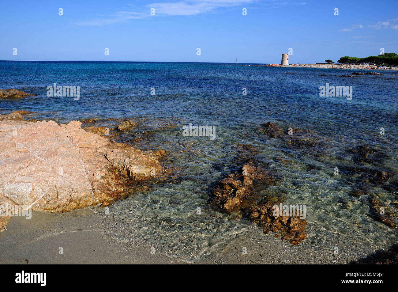 Sardegna Spiaggia di San Giovanni La Caletta Italy by andrea quercioli Stock Photo