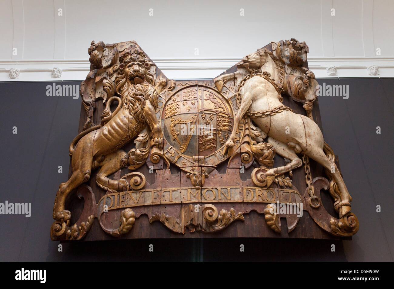 part of sailboat, rijksmuseum, amsterdam Stock Photo