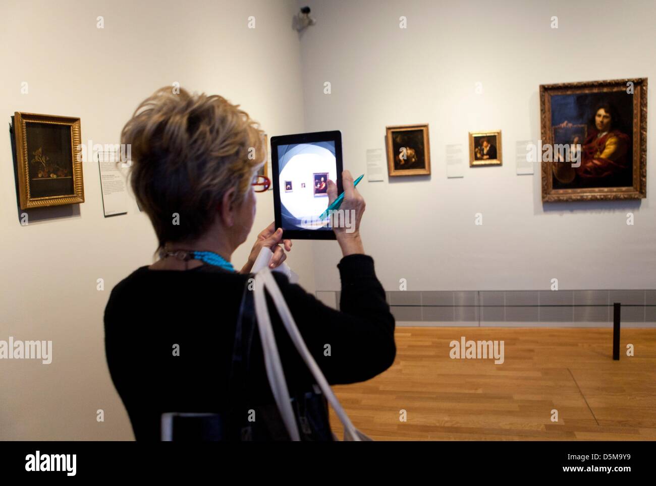 Dutch media at the opening of the rijksmuseum, after being closed for many years due to renovationDutch media at the opening of the rijksmuseum, after being closed for many years due to renovation Stock Photo