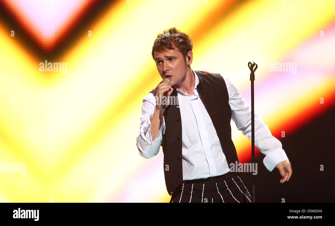 Eurovision Song Contest Rehearsals Contestants of Rumania performing