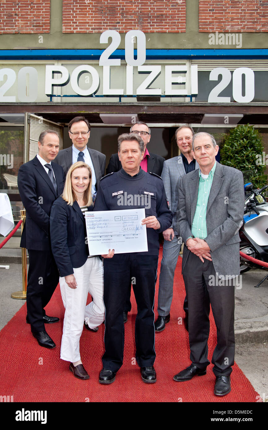 Michael Lehmann, Carl Bergengruen, Kerstin Ramcke, Jan Fedder, Christian Granderath, Andreas Knobloch, Berhard Gleim Stock Photo