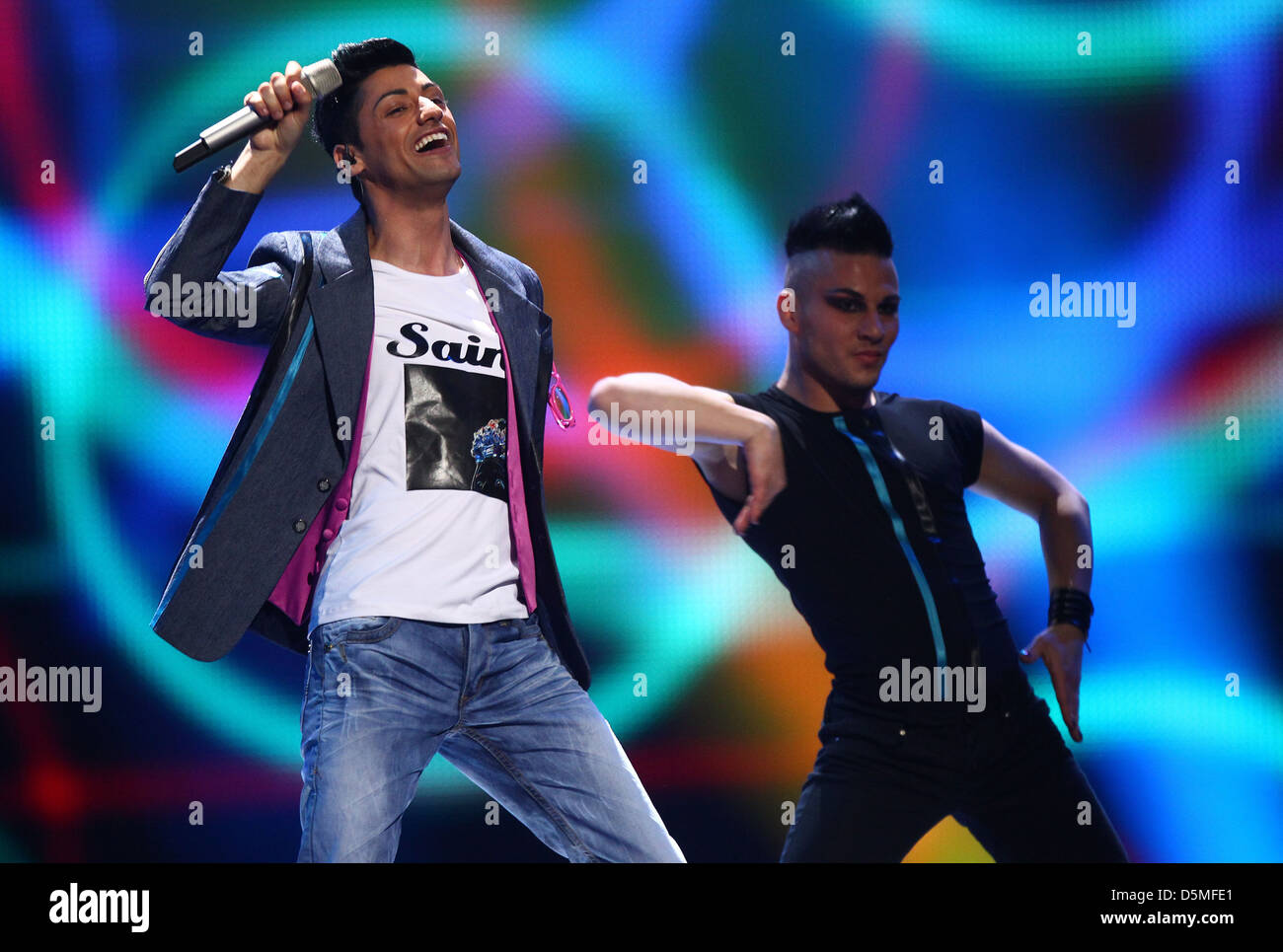 Eurovision Song Contest Rehearsals contestant Glen Vella of Malta