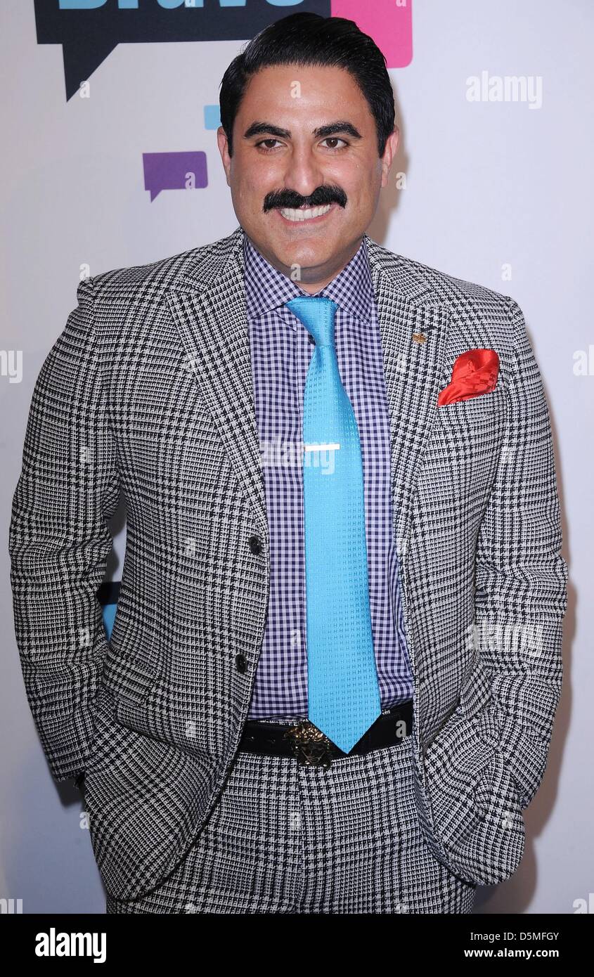 Reza Farahan at arrivals for Upfront by Bravo - Part 2, Pillars 37