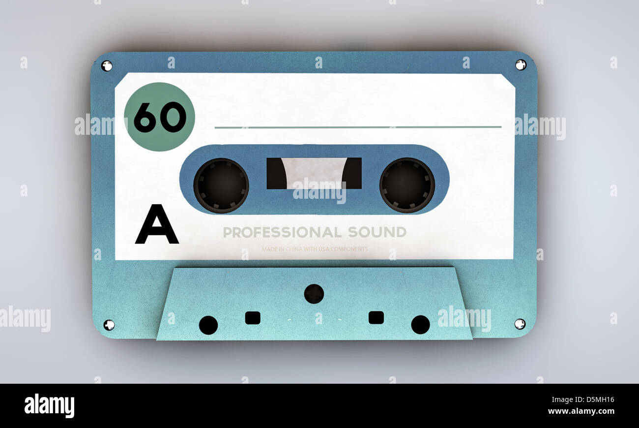 cassette tape isolated on white background Stock Photo - Alamy