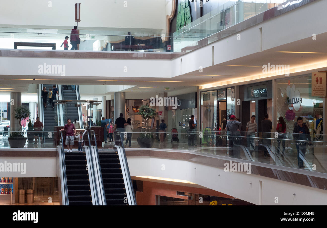 Luxurious Shopping Mall Multiplaza Escazu in affluent suburbs of San