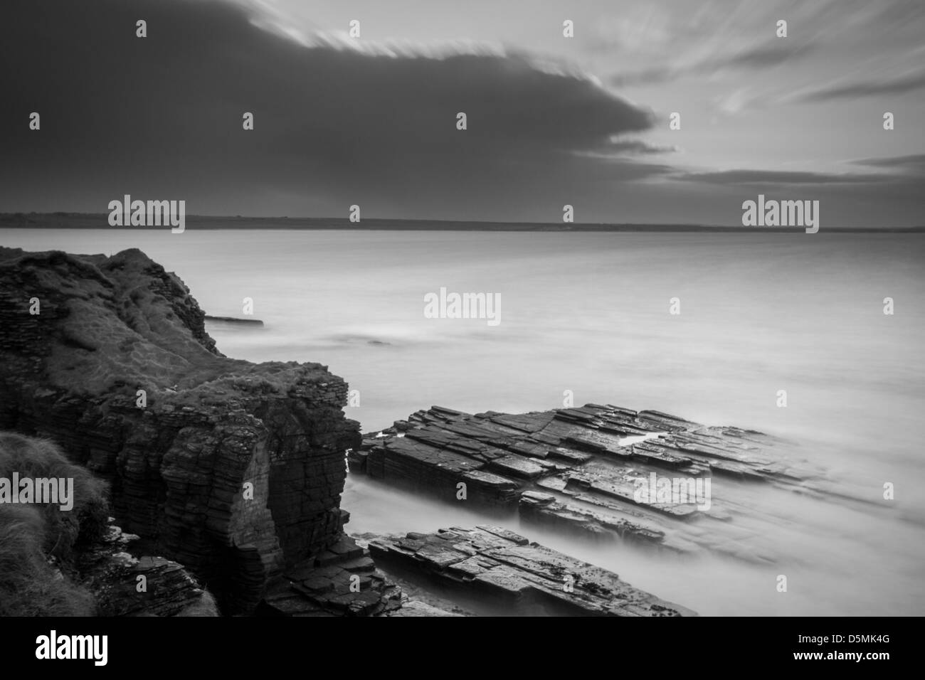 Sinclairs Bay, Caithness Stock Photo Alamy