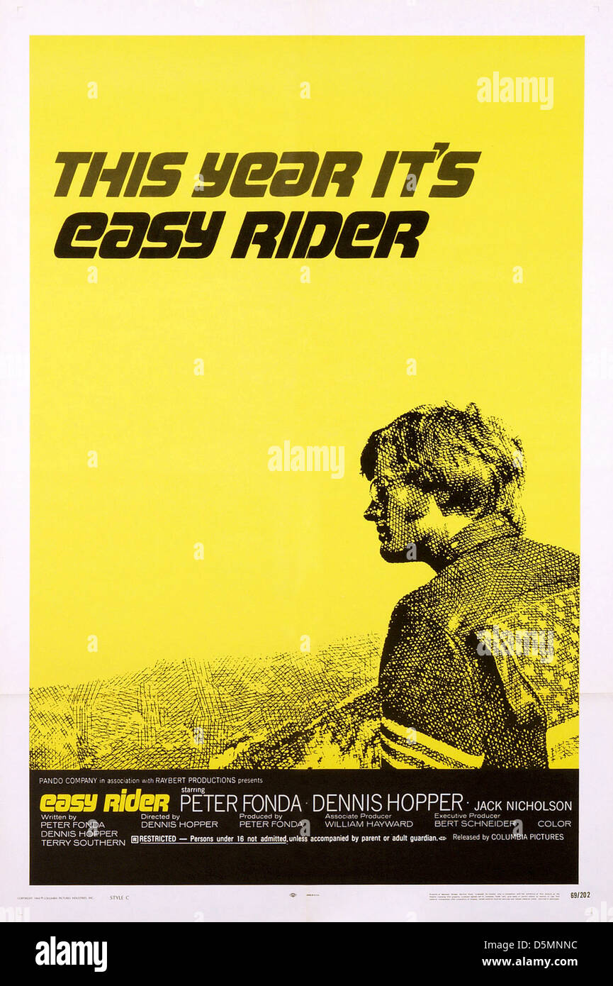 Peter Fonda Easy Rider 1969 Stock Photo Alamy
