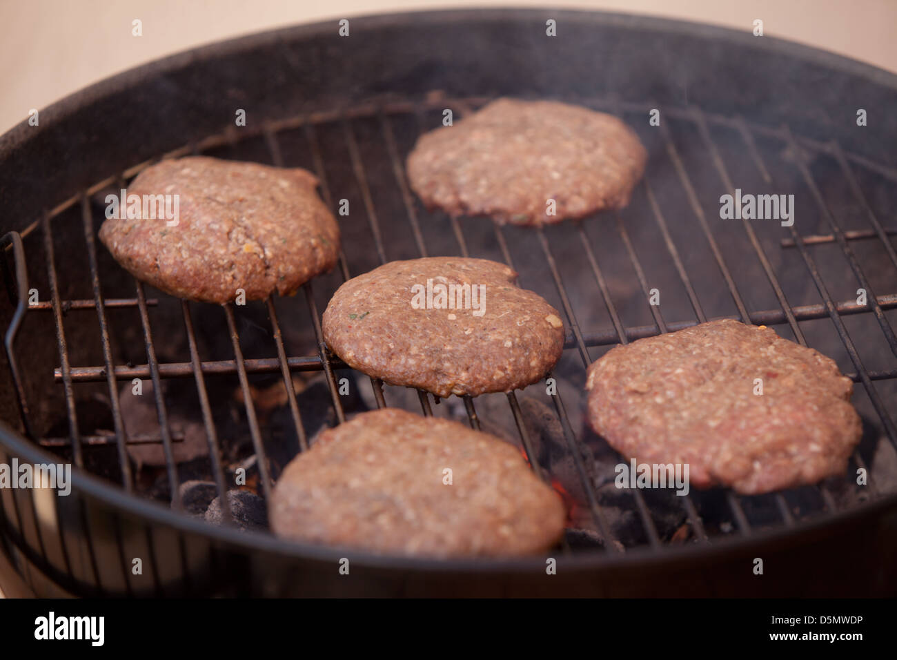BBQ,grill,beef,ham burger,meat,lean,none-fatty,spring,summer,fun,gathering,football,cook out,mushroom-burgers,natural,vegan,flam Stock Photo