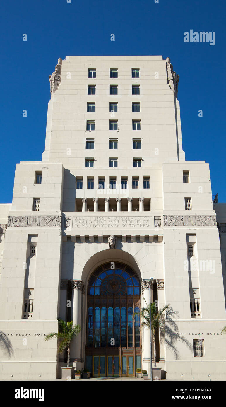 Park plaza hotel los angeles hi-res stock photography and images - Alamy