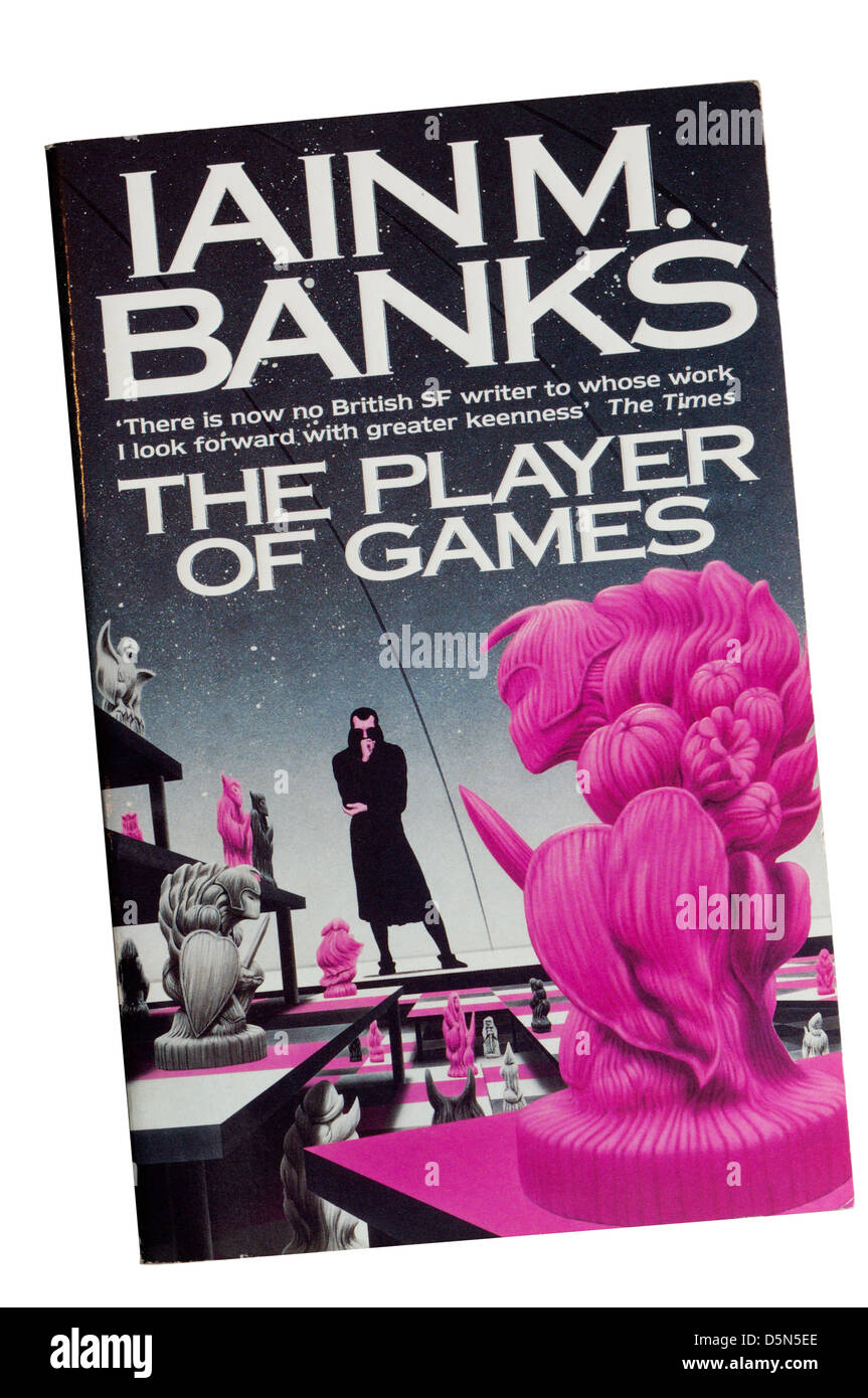 The Player of Games by Iain M. Banks, the second in the Culture series of science-fiction stories. Stock Photo