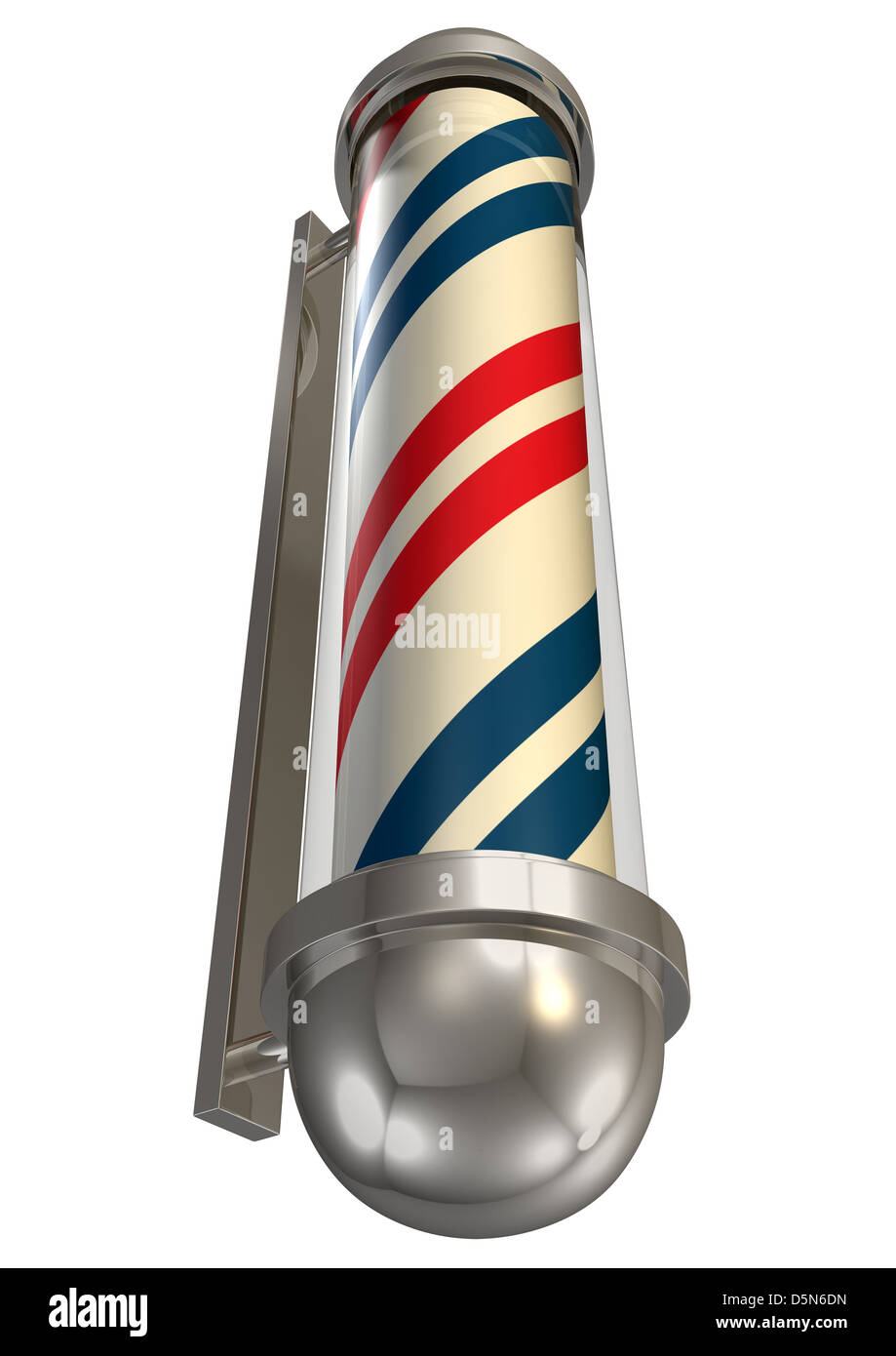Red and white barber shop pole Cut Out Stock Images \u0026 Pictures - Page 2 -  Alamy, image size:919x1390