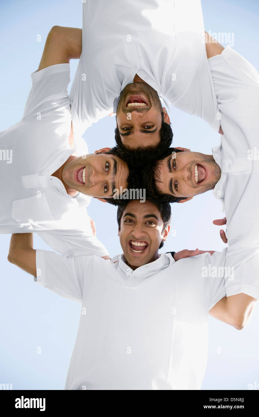 Portrait of cricketers Stock Photo - Alamy