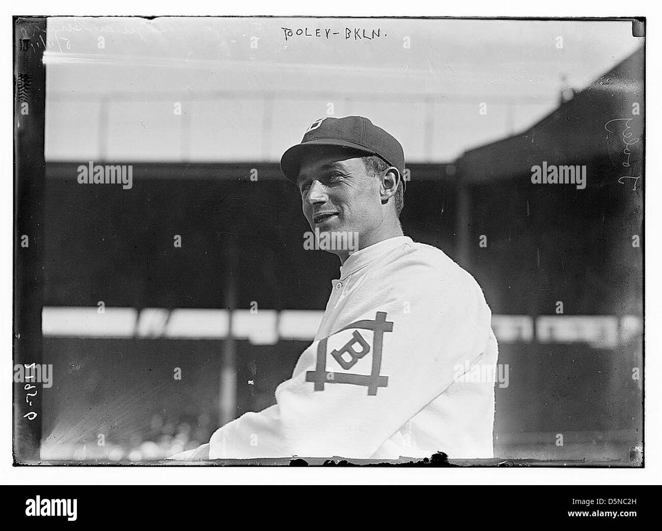 [Bert Tooley, Brooklyn, NL (baseball)] (LOC) Stock Photo