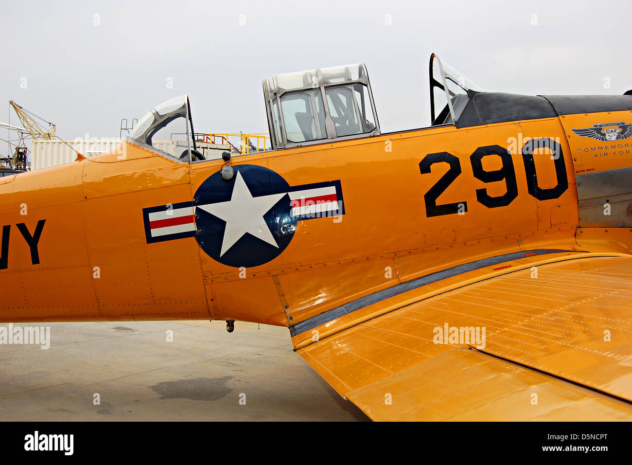 North American T6 Texan, Camarillo Airport, California Stock Photo Alamy