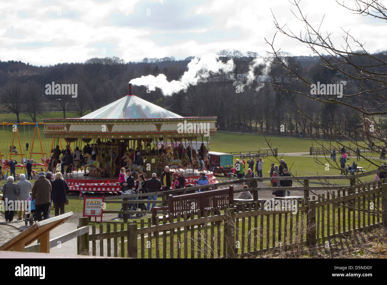 Beamish museum Stock Photo