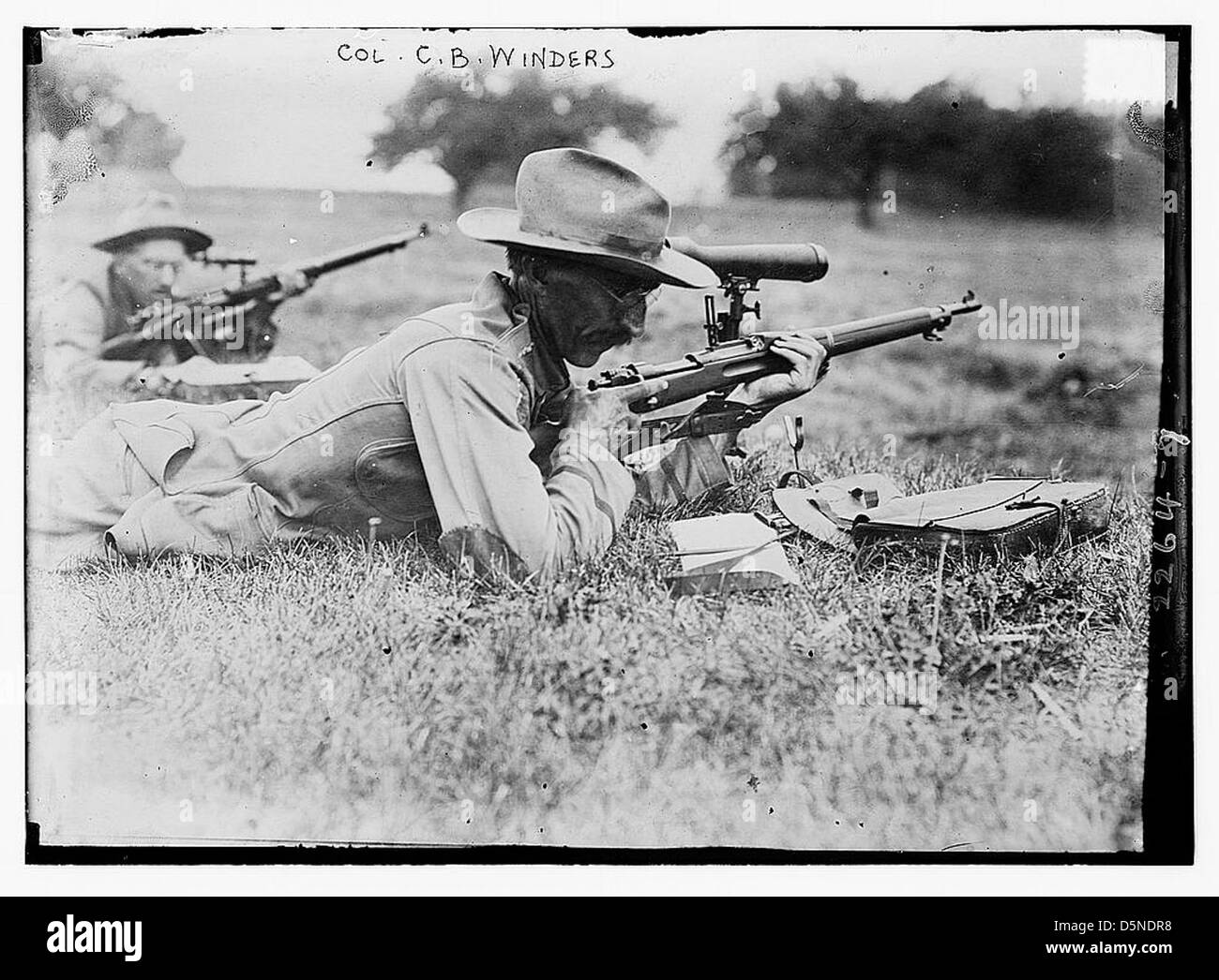 Col. C.B. Winders [i.e., Winder] (LOC Stock Photo Alamy