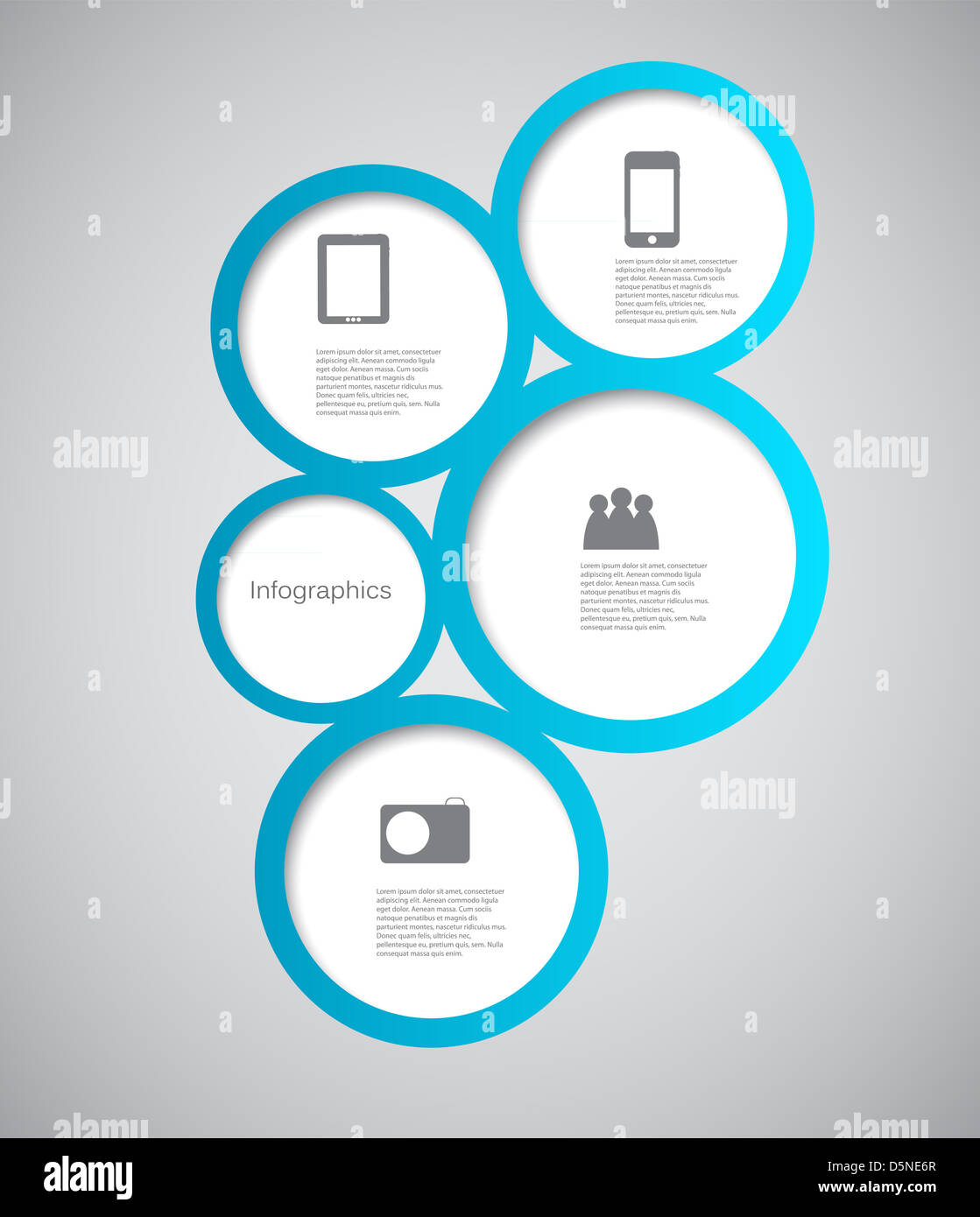 Infographic template vector illustration Stock Photo - Alamy