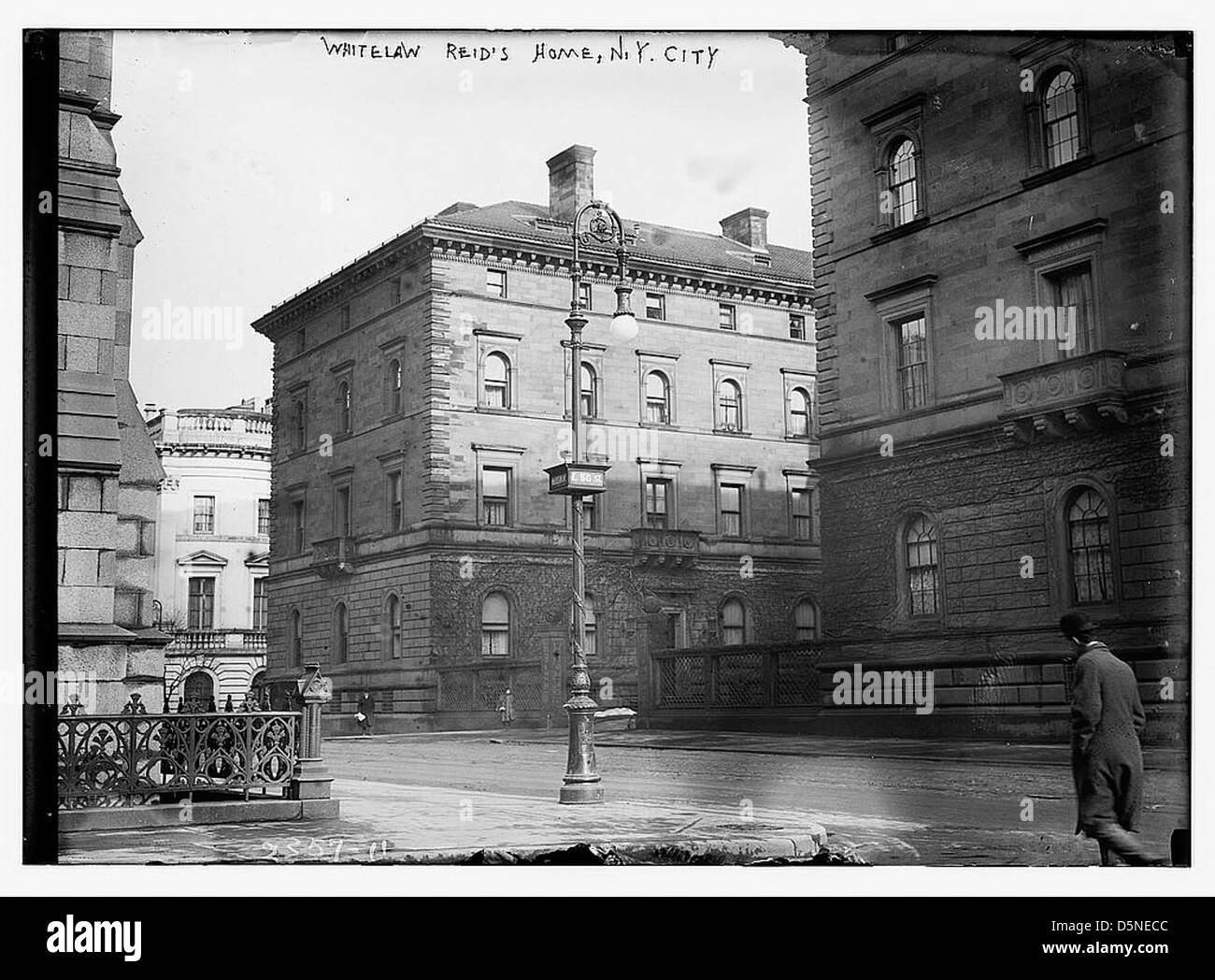 Whitelaw Reid's Home, N.Y.C. (LOC) Stock Photo