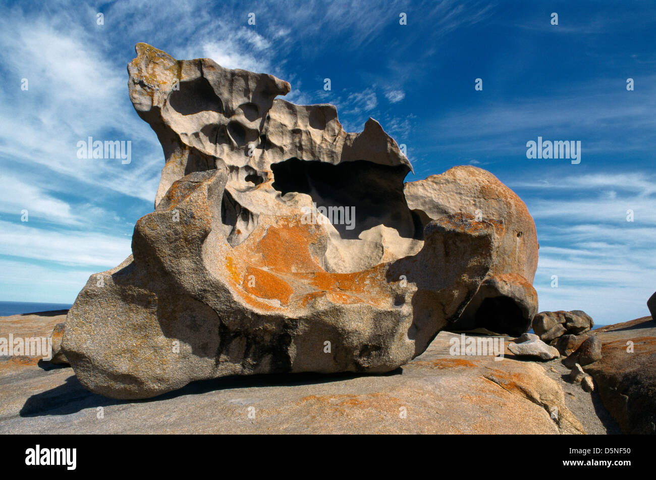 remarkable rocks kirkpatrick point kangeroo island south australia Stock Photo