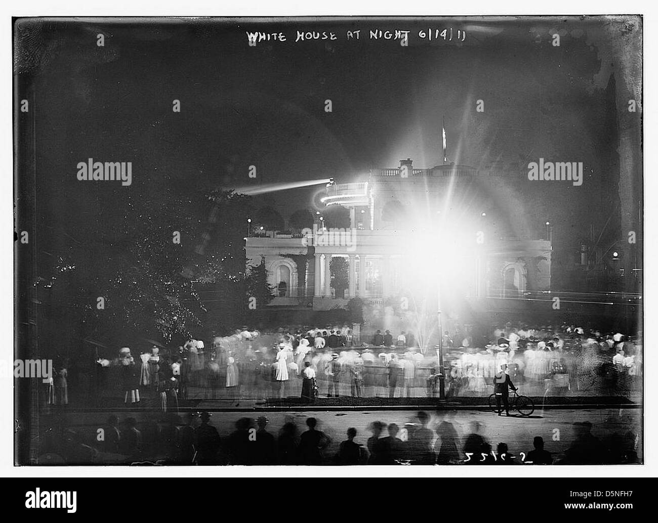 Whitehouse washington dc night hi-res stock photography and images - Alamy