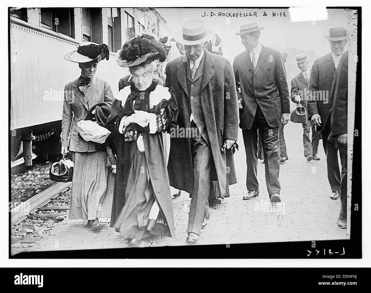 John rockefeller and wife hi-res stock photography and images - Alamy