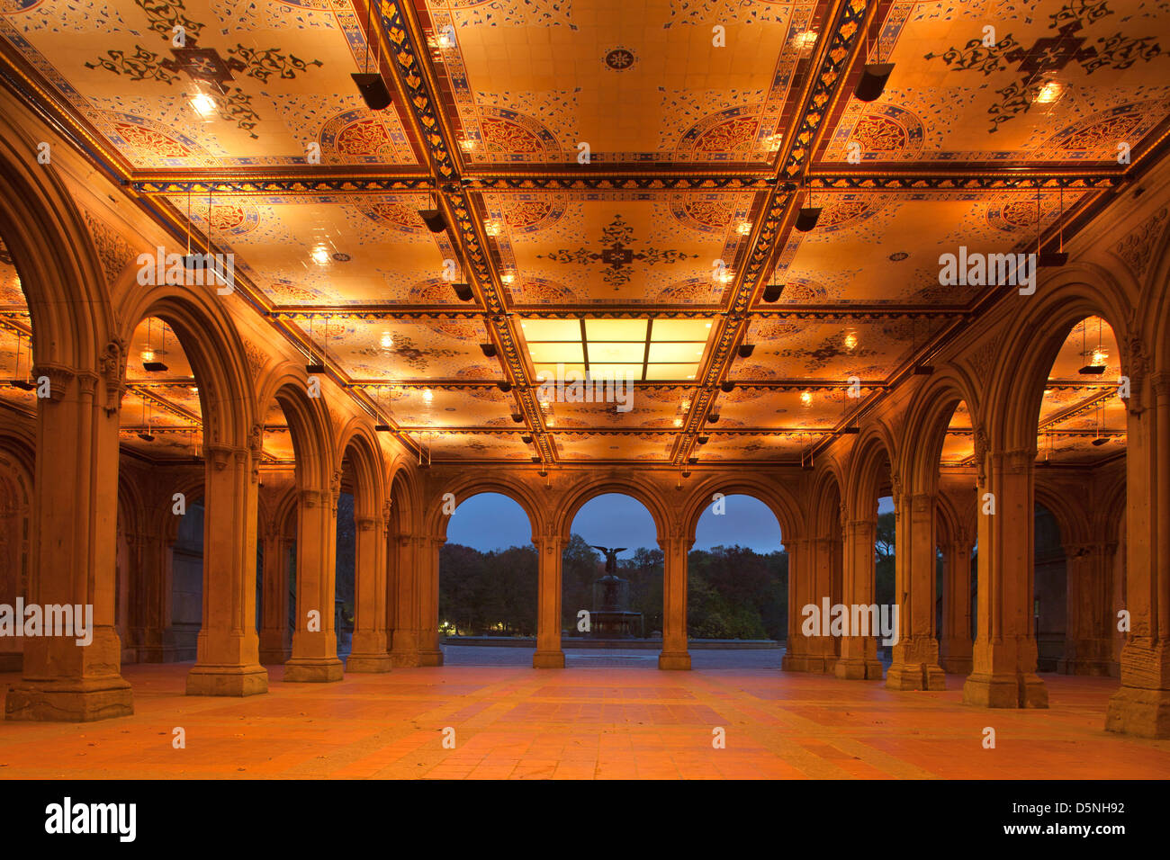 Bethesda Terrace Central Park Photography Print Urban Home 