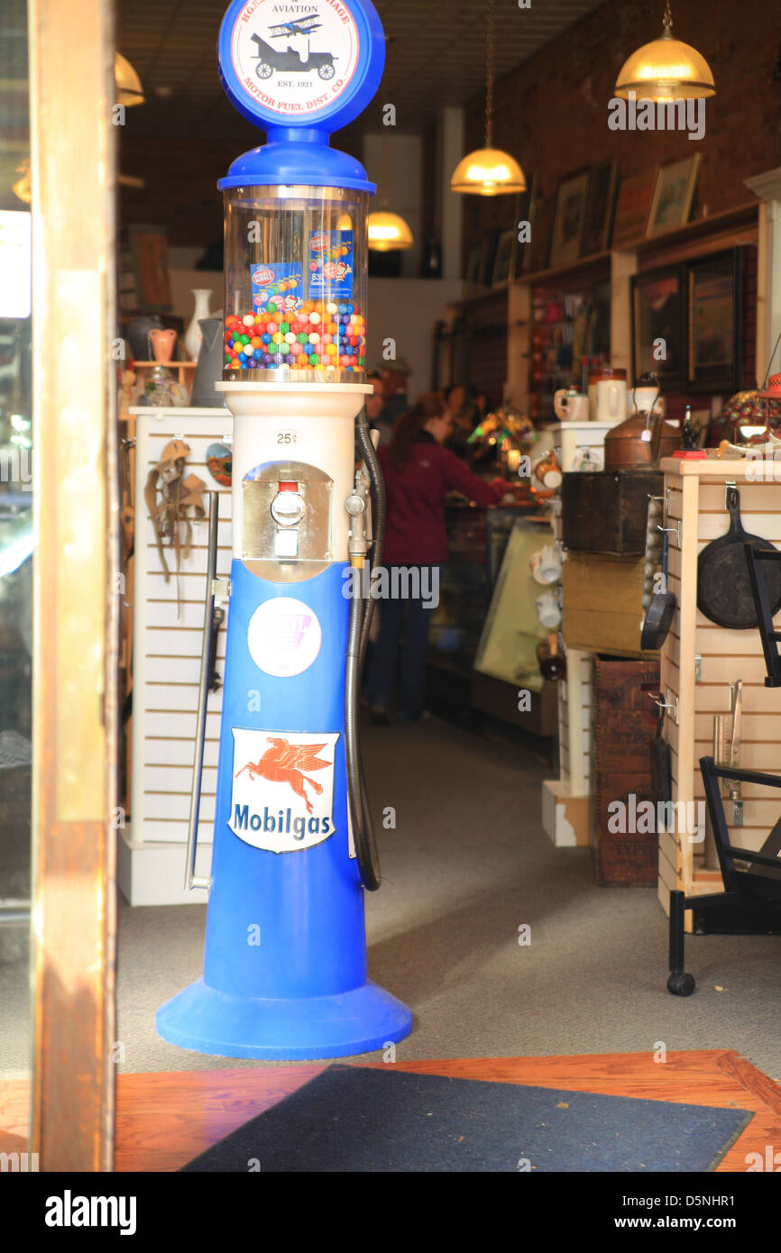 Interior of Beau Jo's Pizzeria in Idaho Springs, Colorado Stock Photo