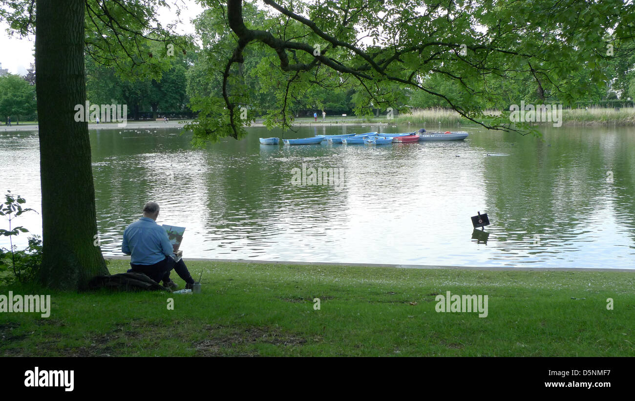 Regent's Park, London, UK. Stock Photo
