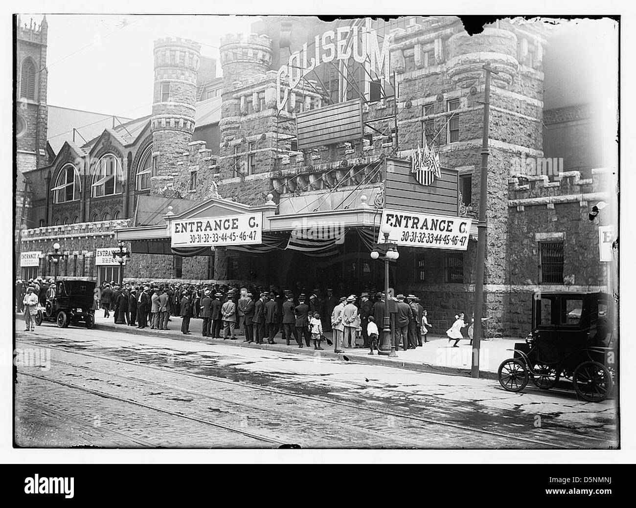 Coliseum, Chicago (LOC Stock Photo Alamy