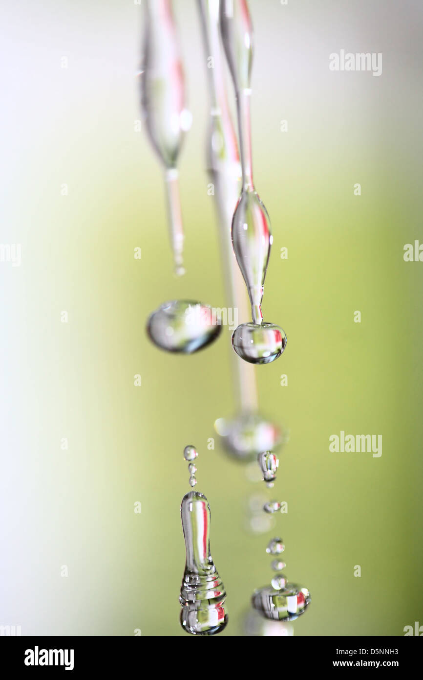 macro image of water drops Stock Photo - Alamy