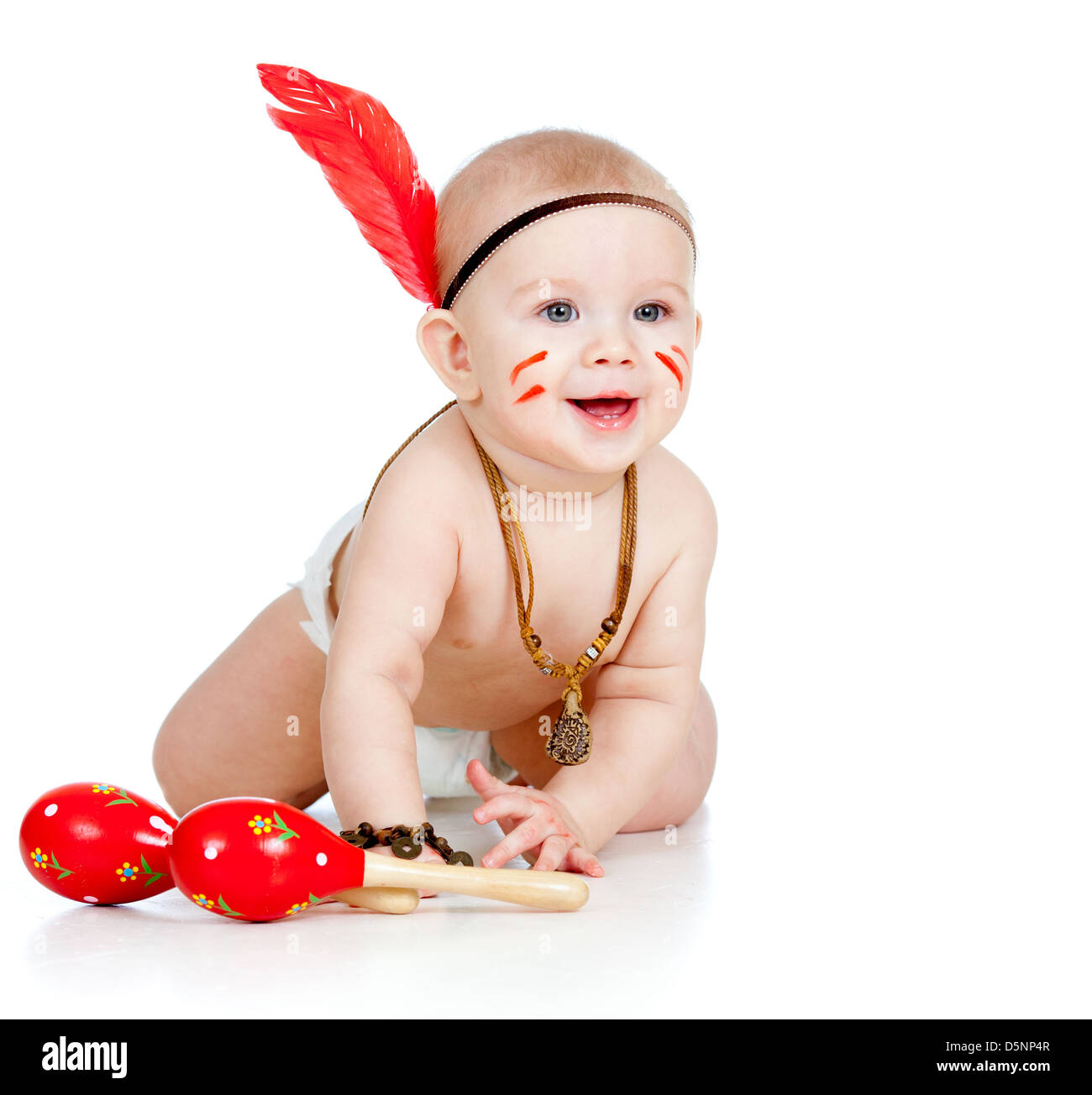 Smiling Indian Boy Baby With Maracas And Feather Stock Photo Alamy Smiling Indian Boy Baby With Maracas And Feather Stock Photo Alamy