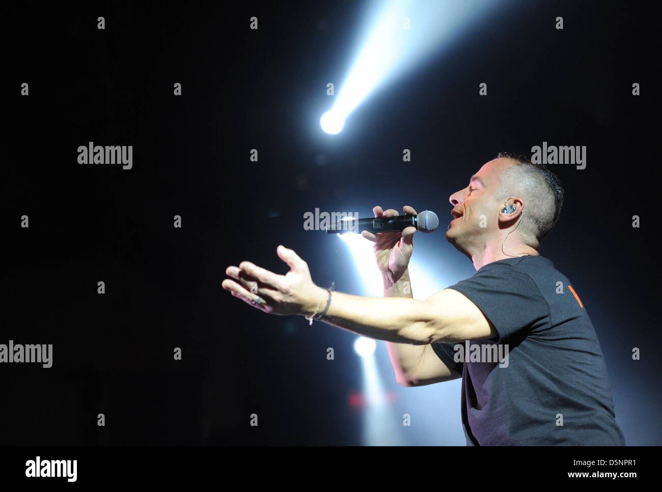 Singer Eros Ramazzotti kicks off his German tour 'Noi' with a concert