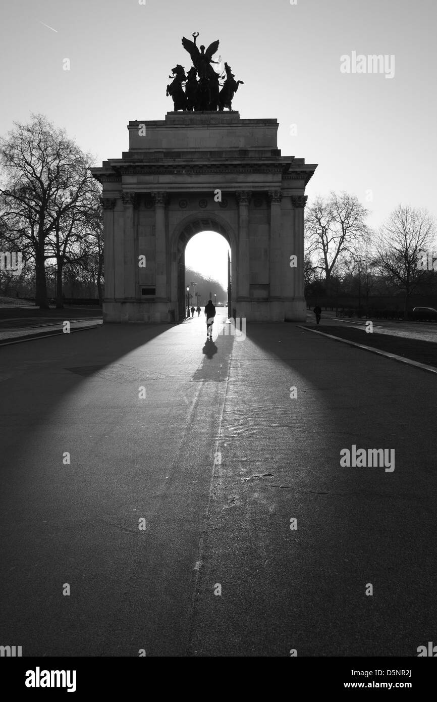 Hyde Park Corner Stock Photo Alamy