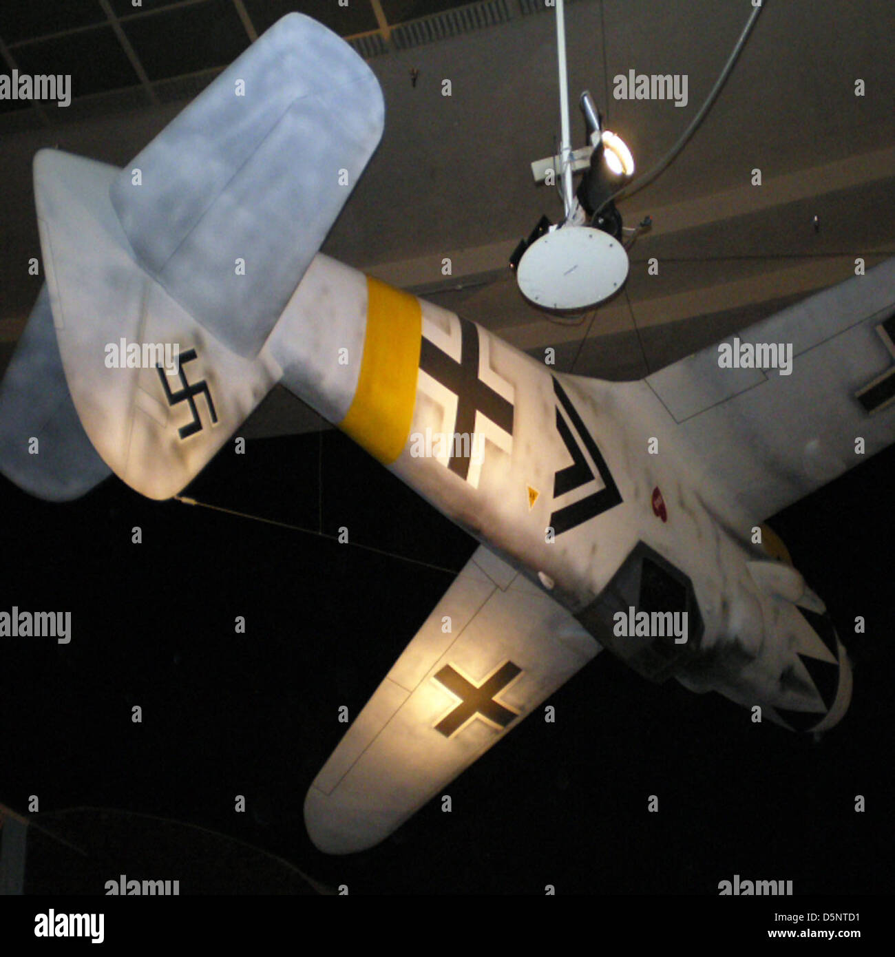 A reproduction of the F47c Bf-109G aircraft, a key model used in ...