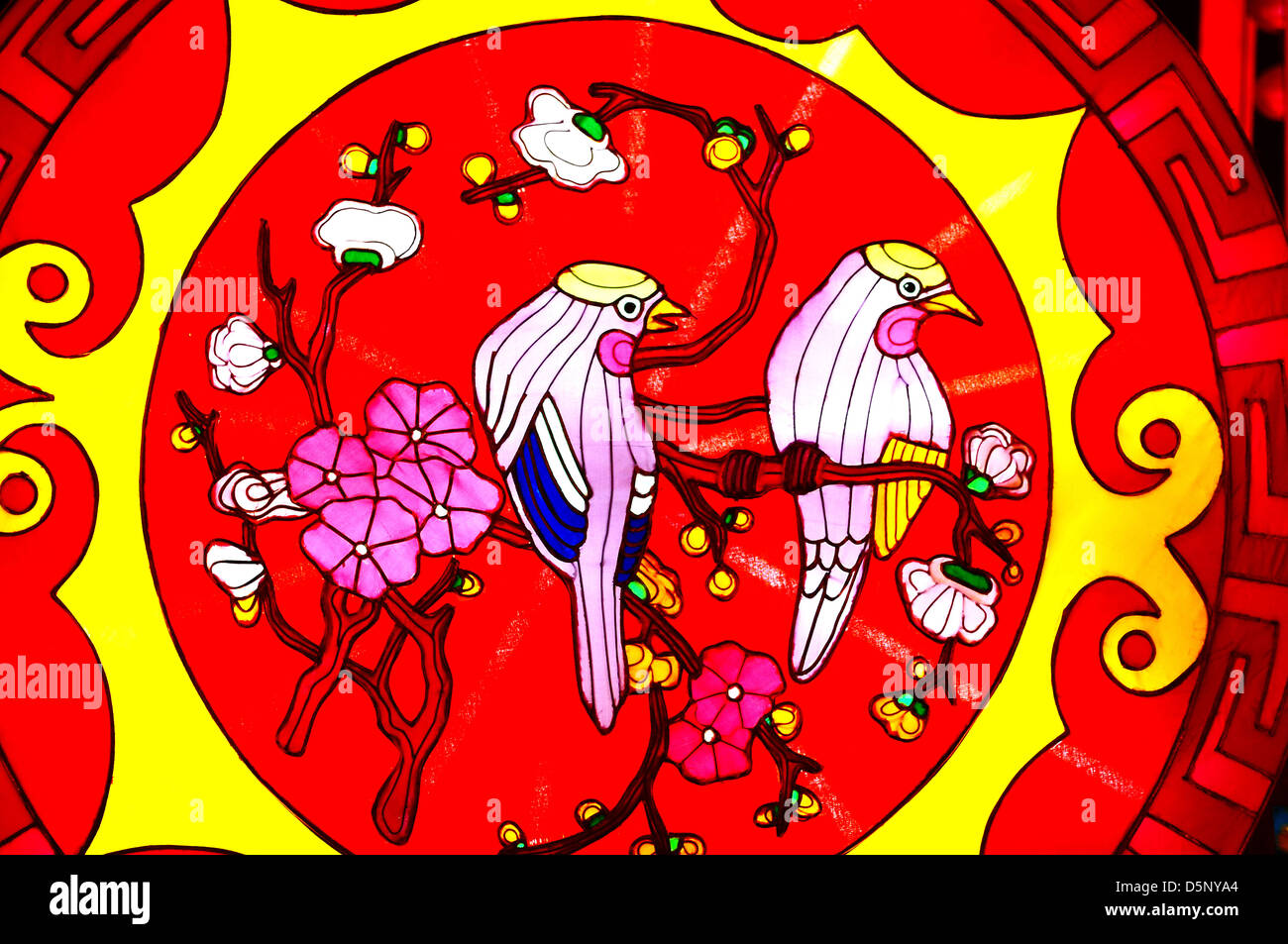 lamp lantern China Chinese festival night view landscape travel site