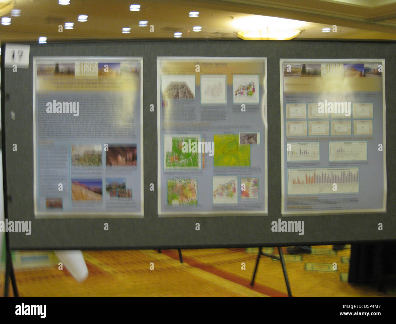 The conference geological map mapping national poster posters session survey tnm topographic us users usgs winning Stock Photo