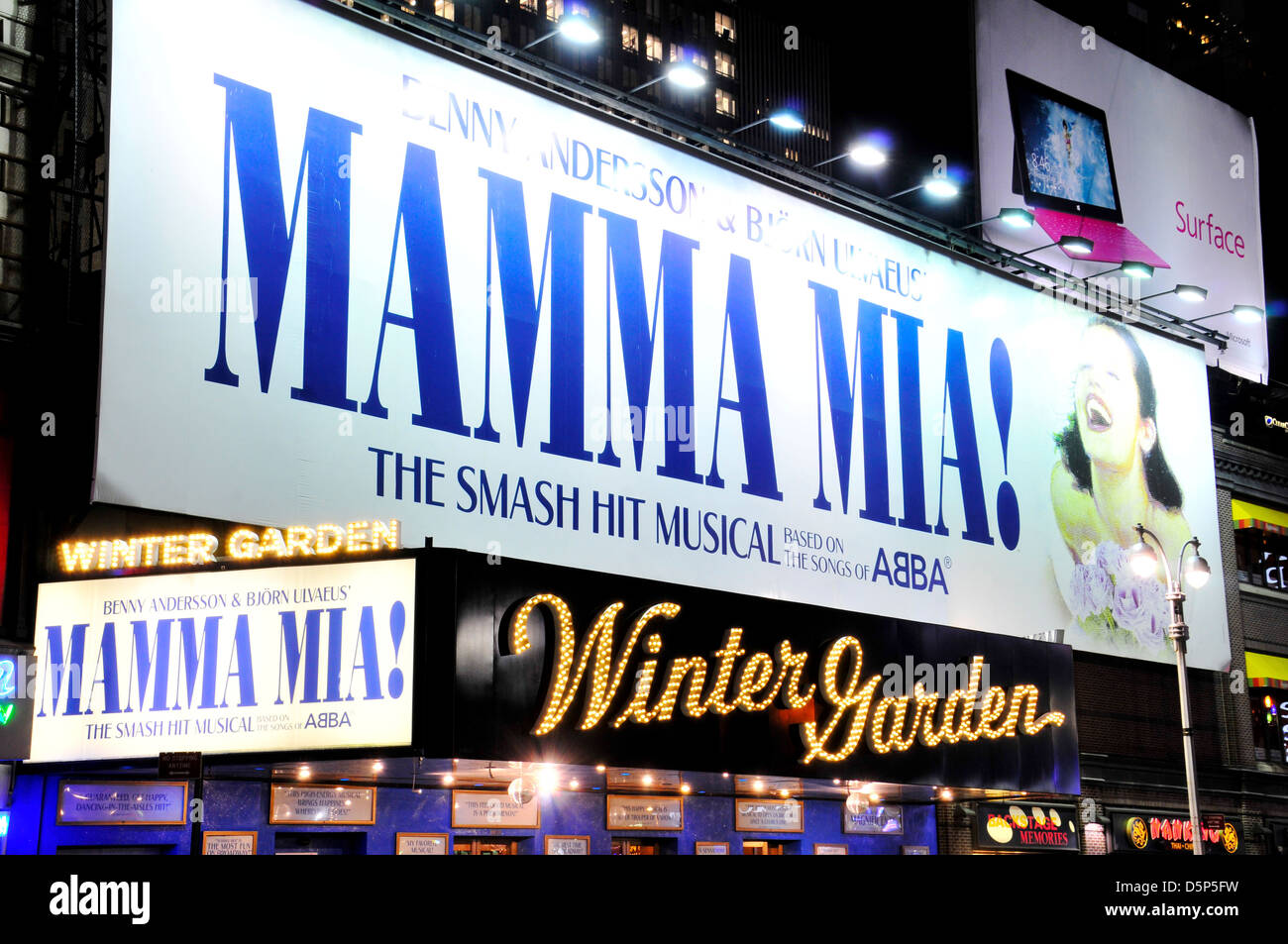 Mamma Mia! (Broadway, Winter Garden Theatre, 2001)