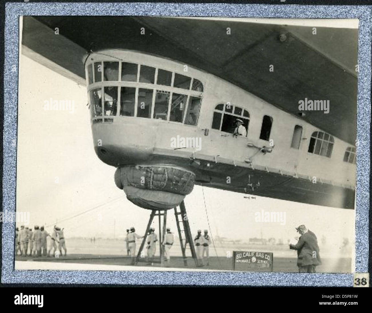 The AL73-A-053, an aircraft control car for the LZ 127 Graf Zeppelin ...