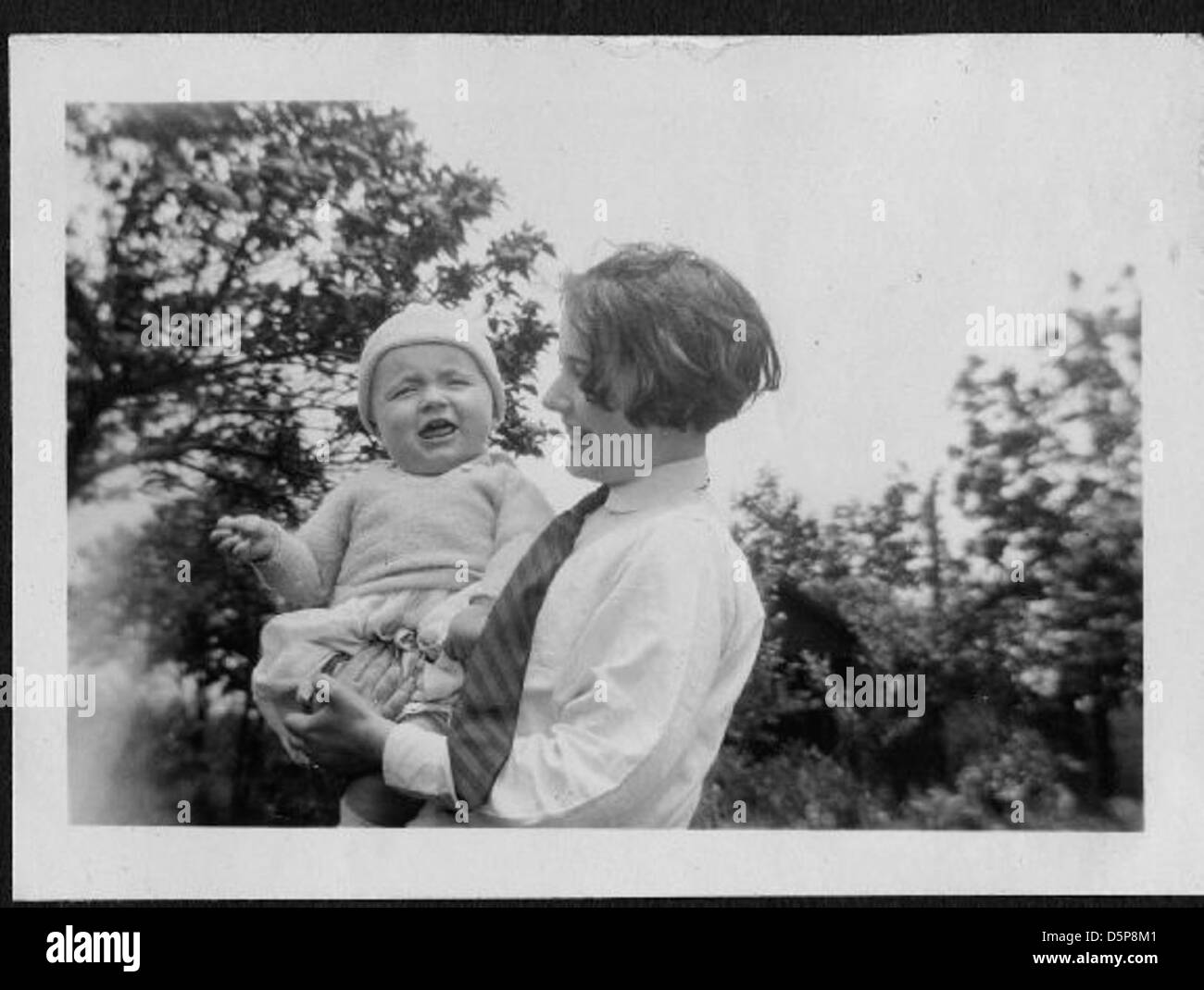 This image features Helen Richey, a pioneering aviator, captured ...