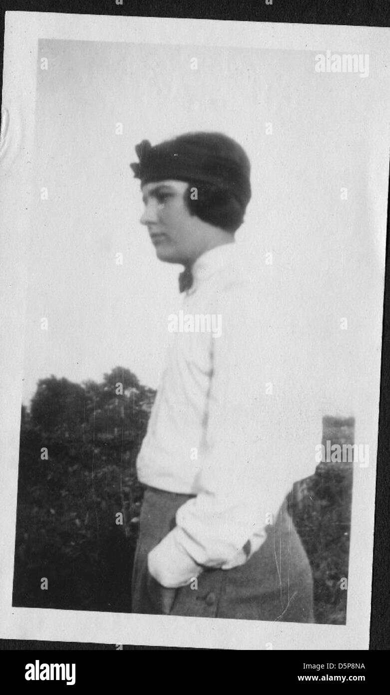 This photo of Helen Richey, a young woman aviator from the early 20th ...