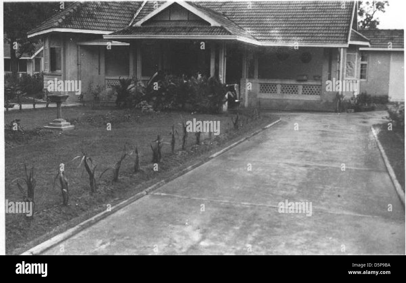 Siddons house in Rangoon Stock Photo Alamy