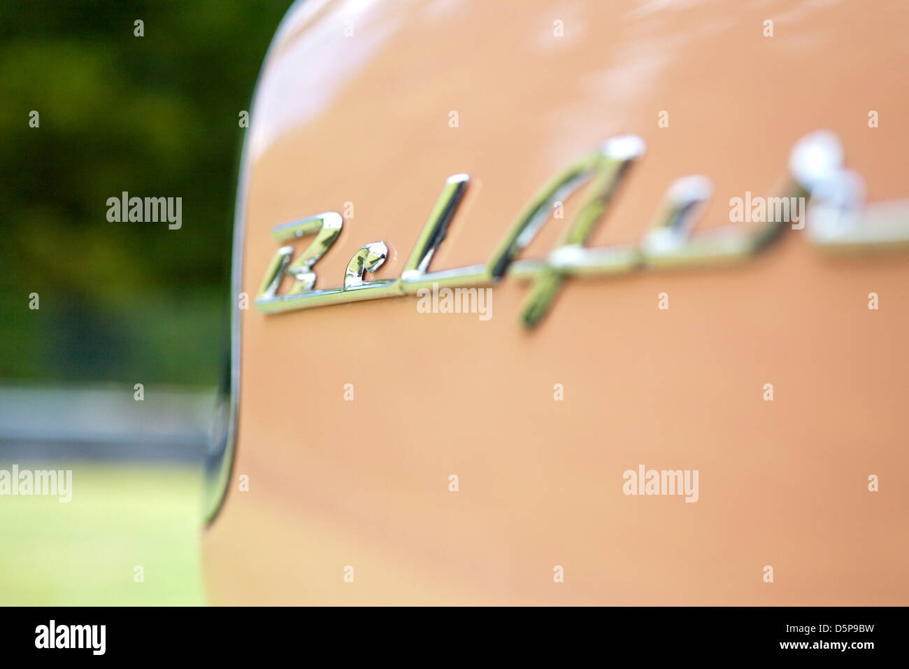 Cursive car emblem hi-res stock photography and images - Alamy