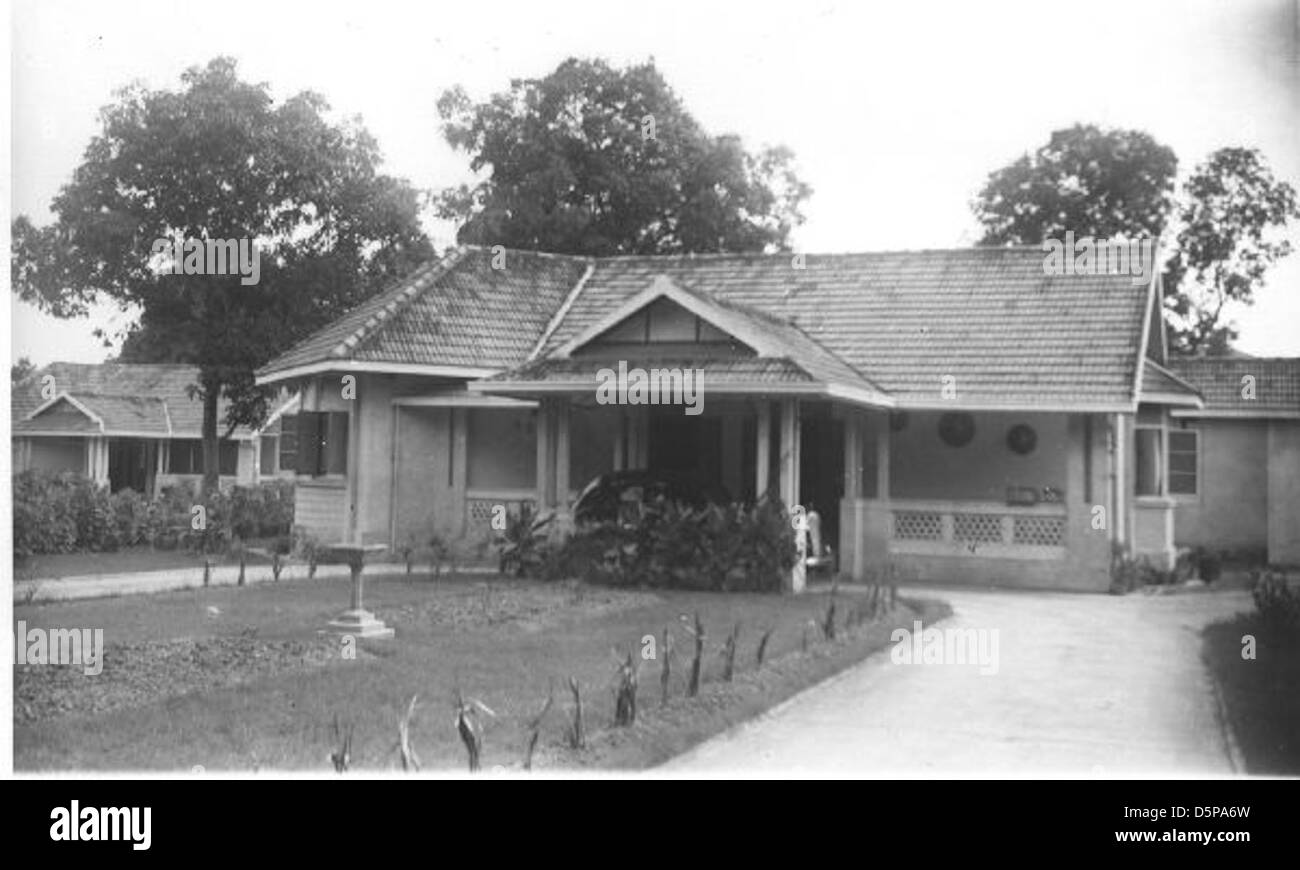 Siddons house in Rangoon Stock Photo Alamy