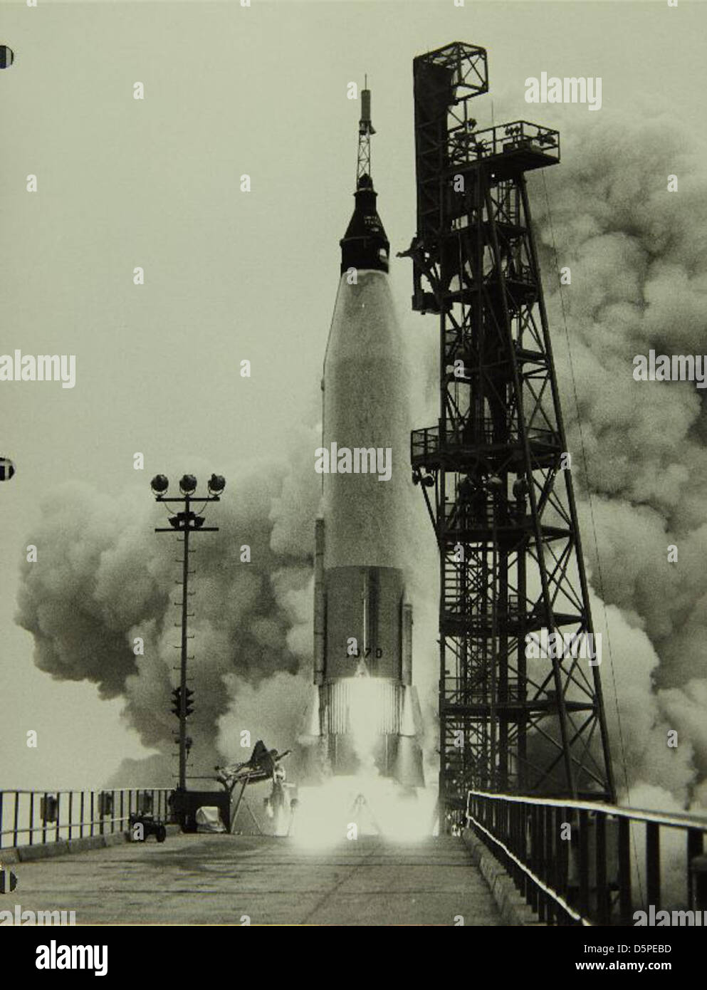 The Mercury-Atlas 7, launched on May 24, 1962, with astronaut Scott ...