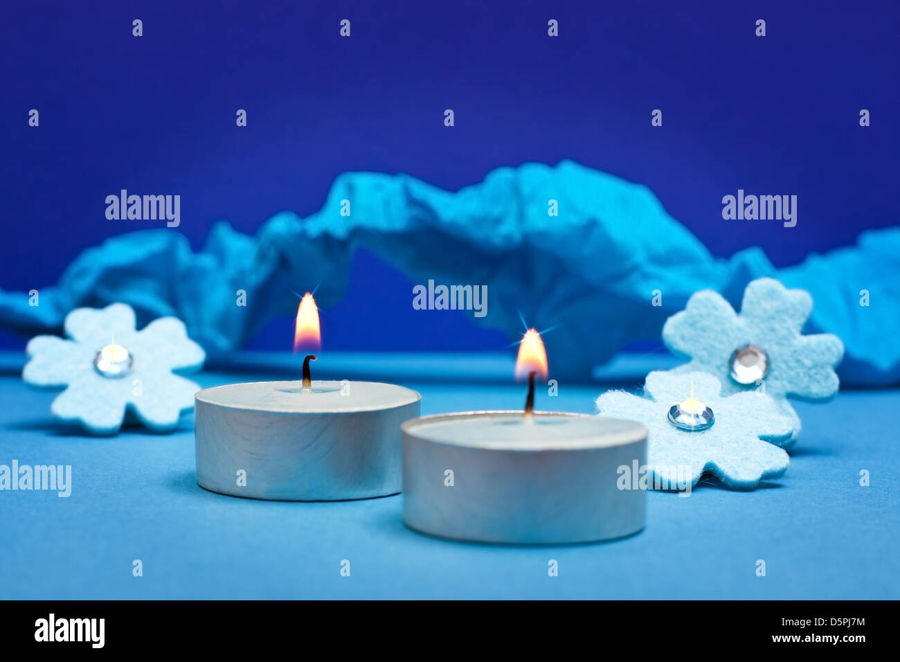 Blue background for romantic occasions Stock Photo - Alamy
