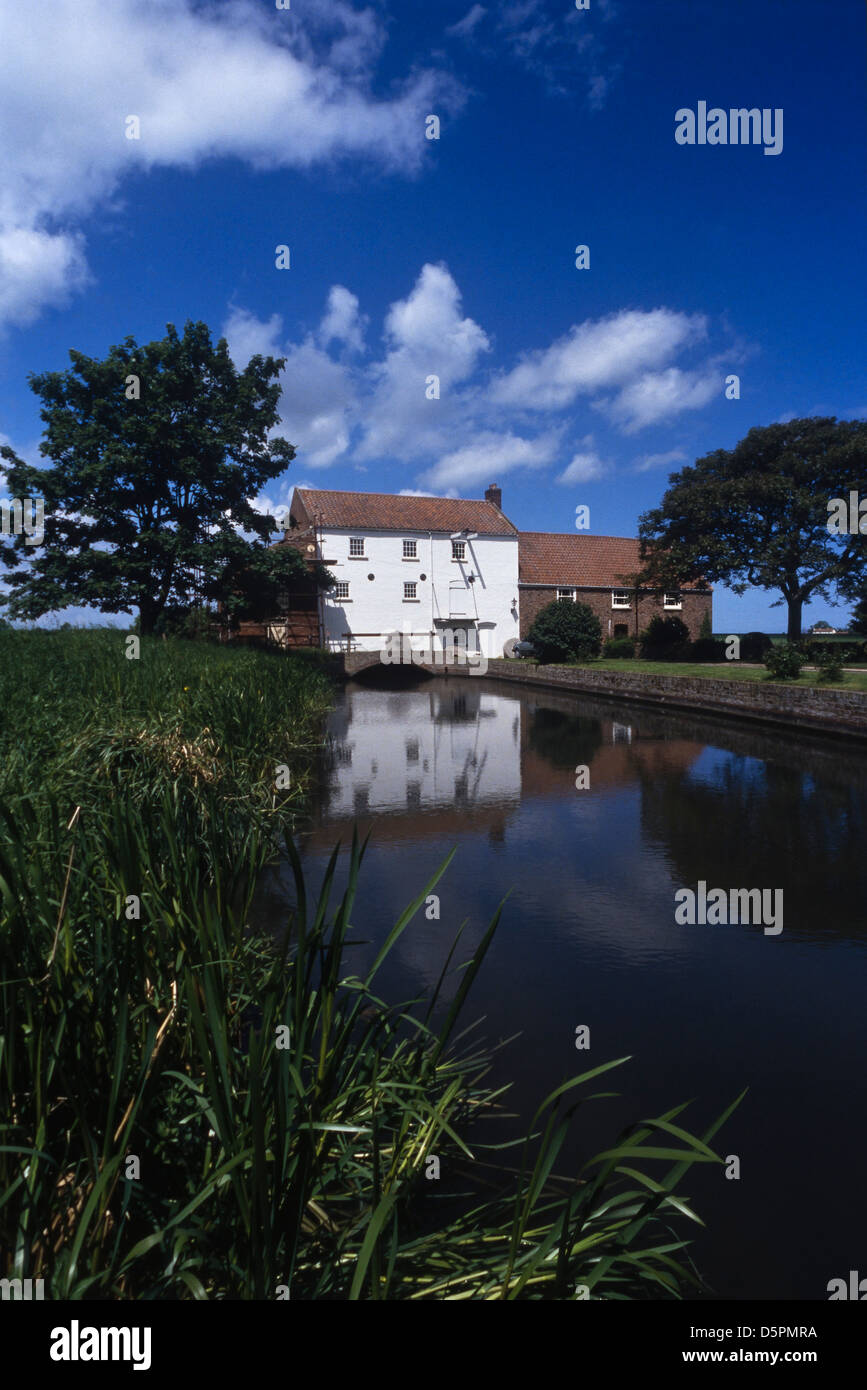 Alvingham Watermill near Louth, Lincolnshire Stock Photo