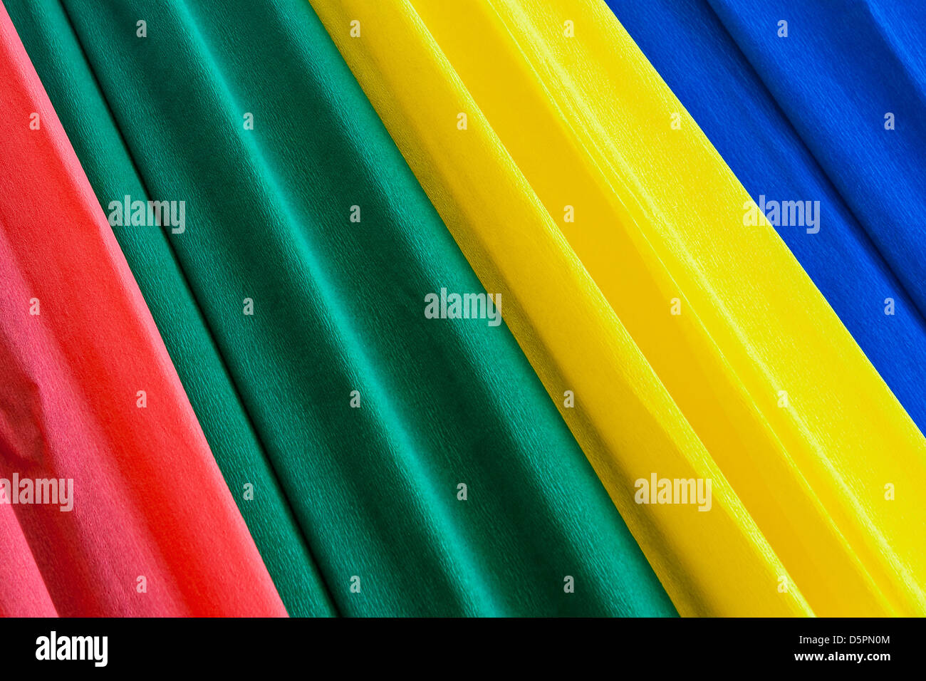 Multicoloured strips from a paper for decoration Stock Photo Alamy
