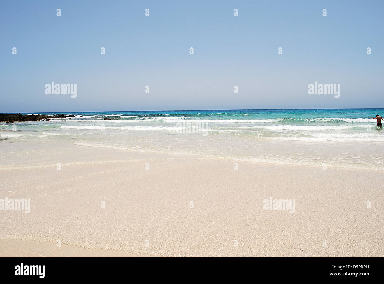 Fuerteventura beach with beautiful scenery Stock Photo - Alamy