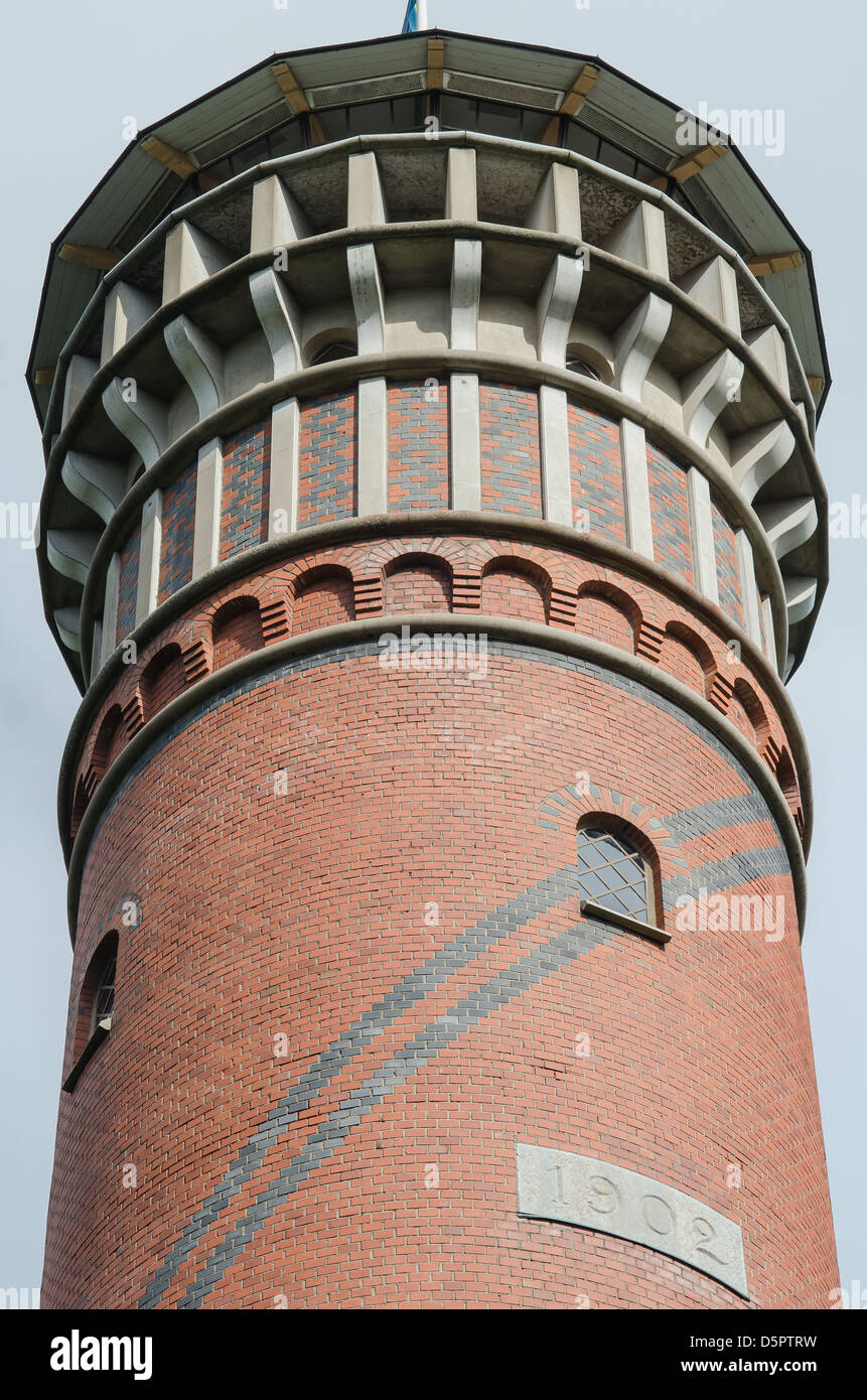 Mosseberg watchtower built 1902 on mosseberg mountain Falkoping Sweden Stock Photo